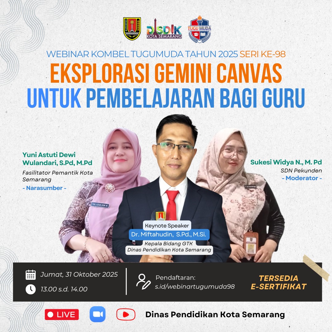 WEBINAR KOMUNITAS BELAJAR TUGUMUDA SERI KE-98